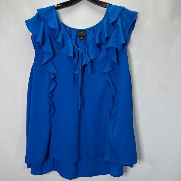 Ruffle Flowy Blouse Women’s XL - Picture 1 of 3